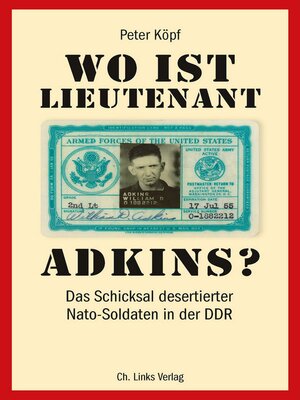 cover image of Wo ist Lieutenant Adkins?